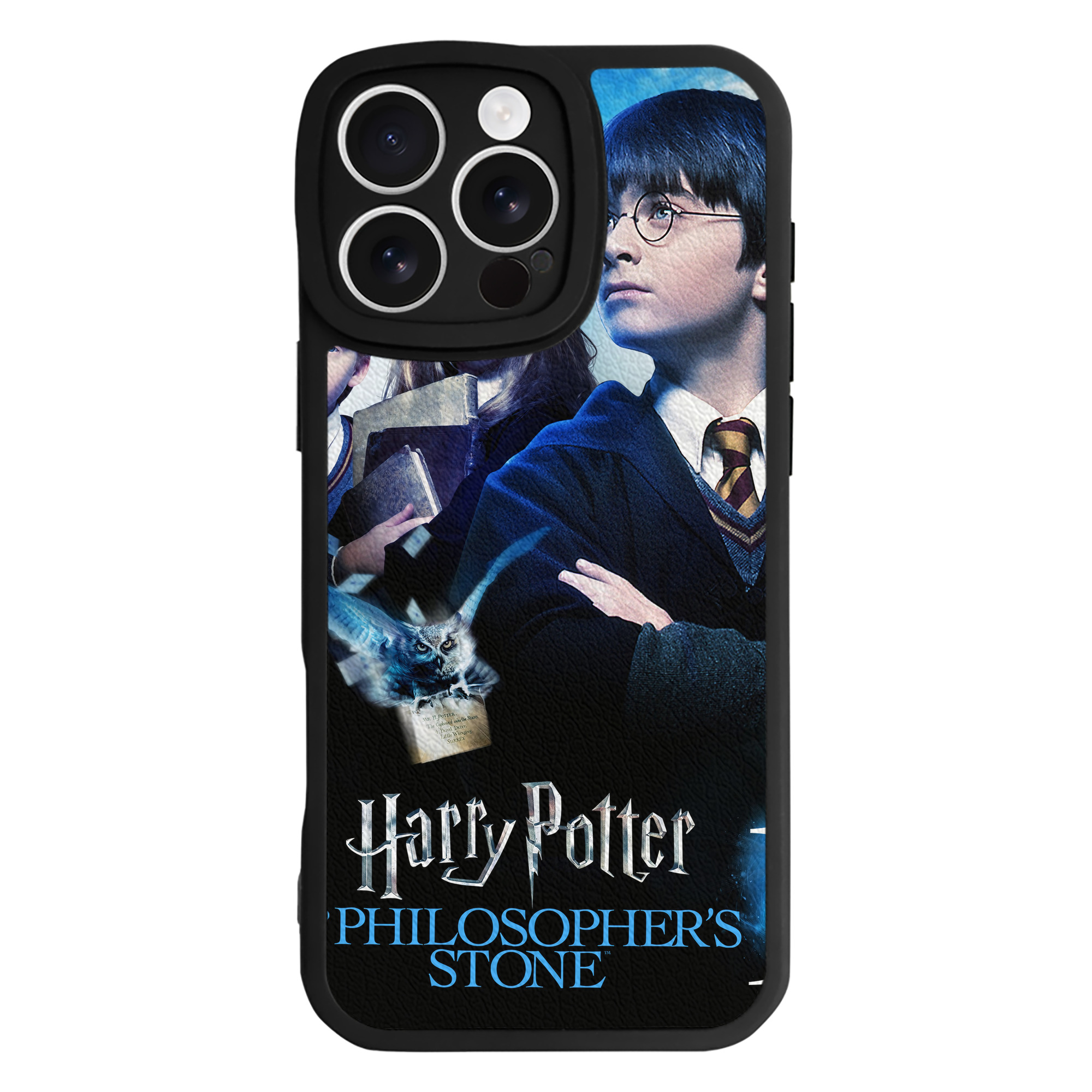 （画像用） Harry Potter ハリー・ポッターシリーズ 【iPhone 16シリーズ対応】シリコンスマホケース（レザー調） 材質：シリコン